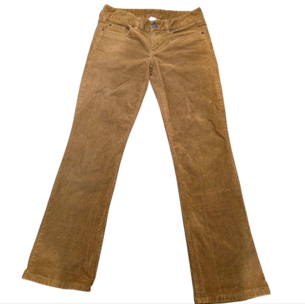 J. Crew Brown Corduroy pants are wider at the Leg Pants Giid Condition